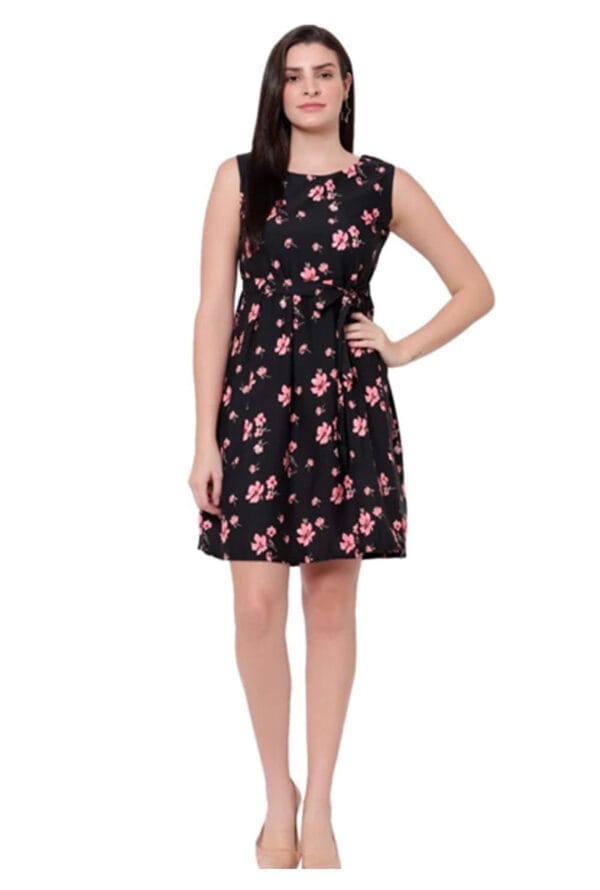 Stylish Western Tea Length Skirt Dress for Women / Girls - Image 2