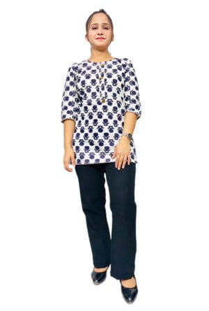 Trendy Casual Cotton 60:60 Short Kurti for Women's & Girls