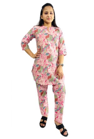 Stylish Michelin Printed Co-Ord Set for Women and Girls
