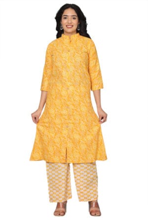 Stylish Cotton Multiple Printed Co-Ord Set for Women & Girls