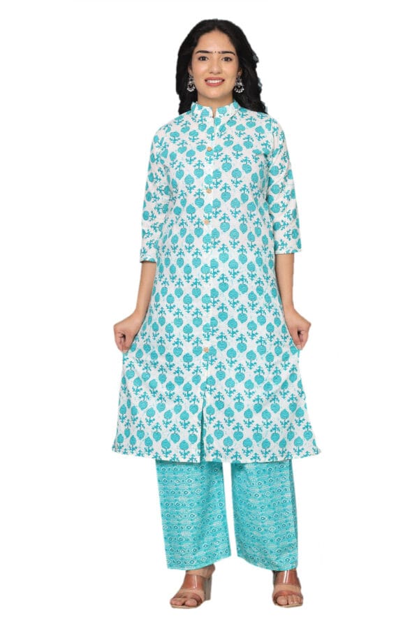 Stylish Cotton Multiple Printed Co-Ord Set for Women & Girls - Image 10