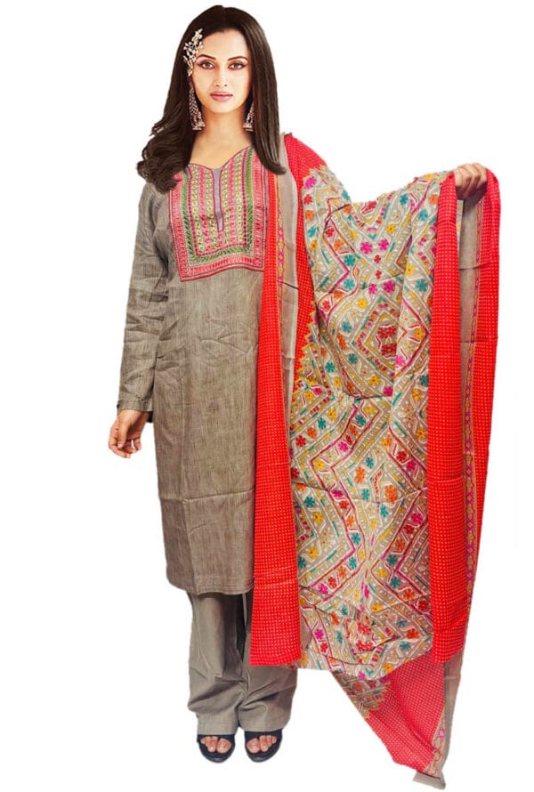 Digital Prtint Embroidery Work Pakistni Suit for Women/Girls - Image 18