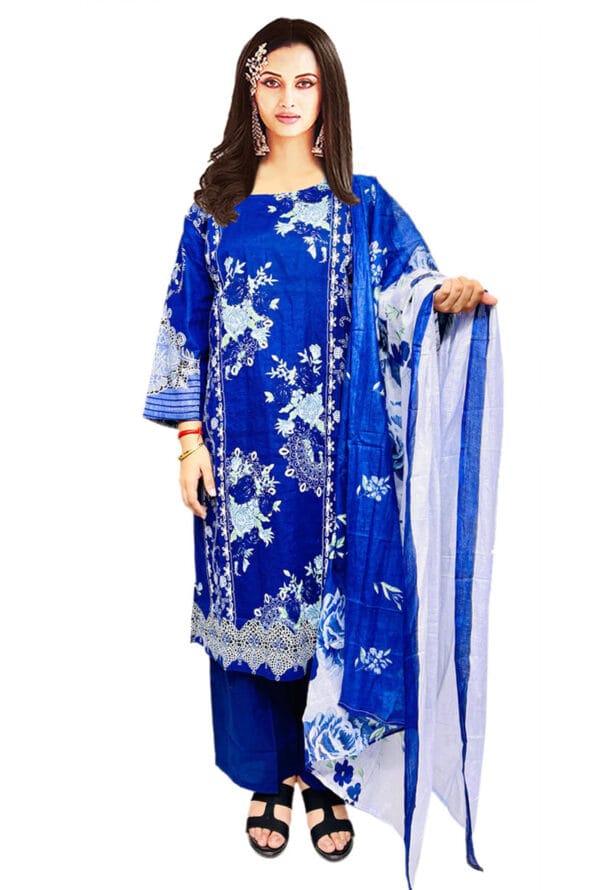 Digital Prtint Embroidery Work Pakistni Suit for Women/Girls - Image 22
