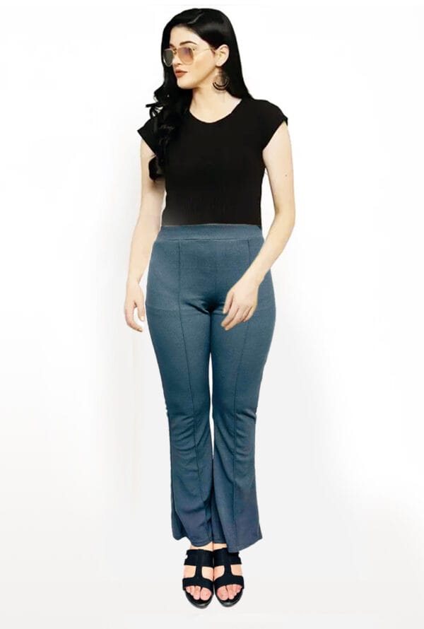 Stylish Official, Casual, Regular Crepe Pant for Women & Girls - Image 3
