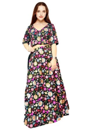 New Full Embroidery Party Wear Lehenga for Women and Girls
