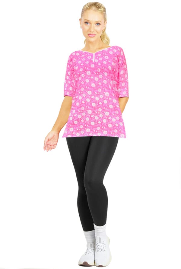 Stylish Digital Printed Above Knee Kurti for Girls & Women - Image 3
