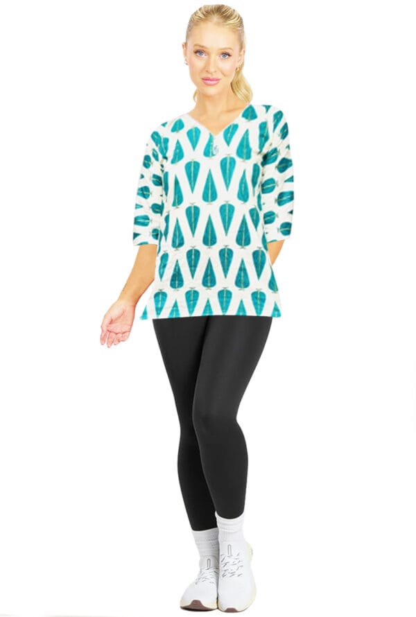 Stylish Digital Printed Above Knee Kurti for Girls & Women - Image 4
