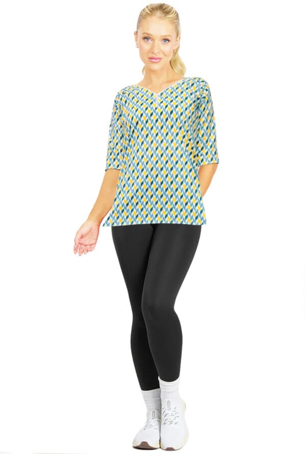 Stylish Digital Printed Above Knee Kurti for Girls & Women - Image 9
