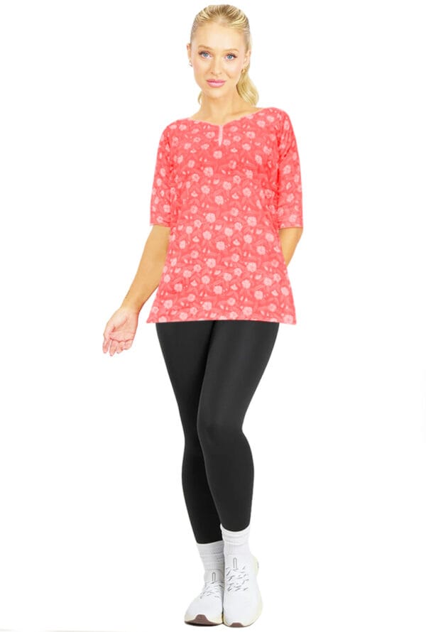 Stylish Digital Printed Above Knee Kurti for Girls & Women - Image 11