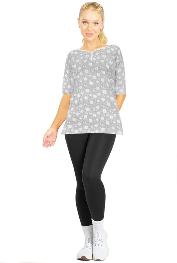 Stylish Digital Printed Above Knee Kurti for Girls & Women - Image 19