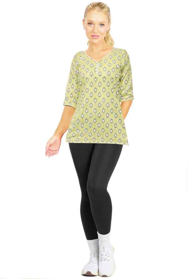 Stylish Digital Printed Above Knee Kurti for Girls & Women - Image 20