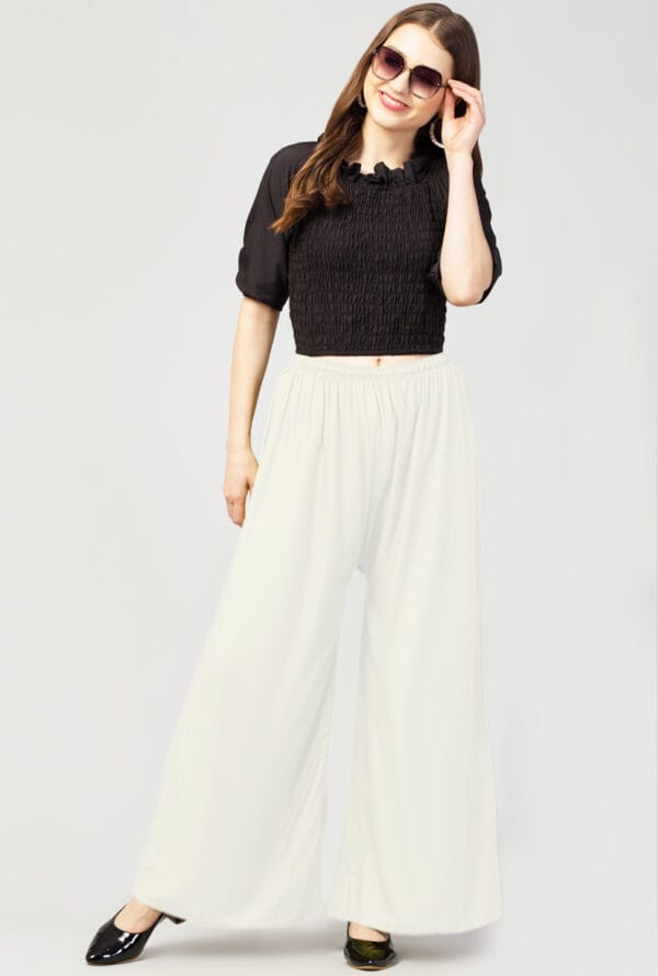 New Trending Colors Free Size Palazzo for Women and Girls - Image 10