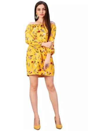 Stylish Western Above Knee Length Skirt Dress for Women/ Girls