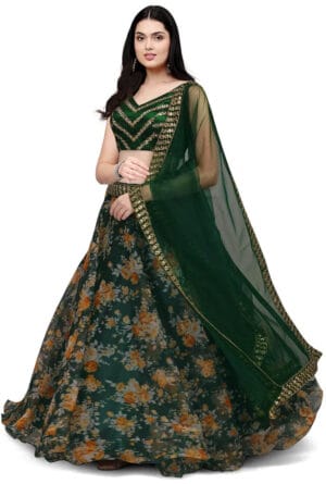 Full Embroidery Embroidery V-Neck Party Wear Long Gown for Women