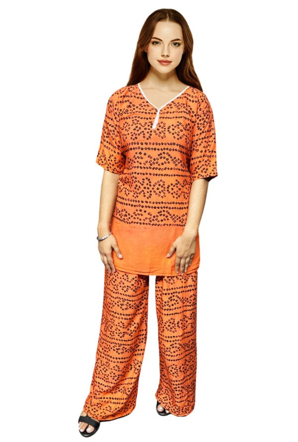Digital Printed Stylish Kurti with Palazzo Set for Women & Girls - Image 7