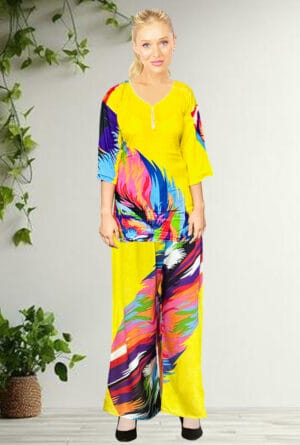 Trending Digital Graphic Printed Co-Ord Set for Women & Girls