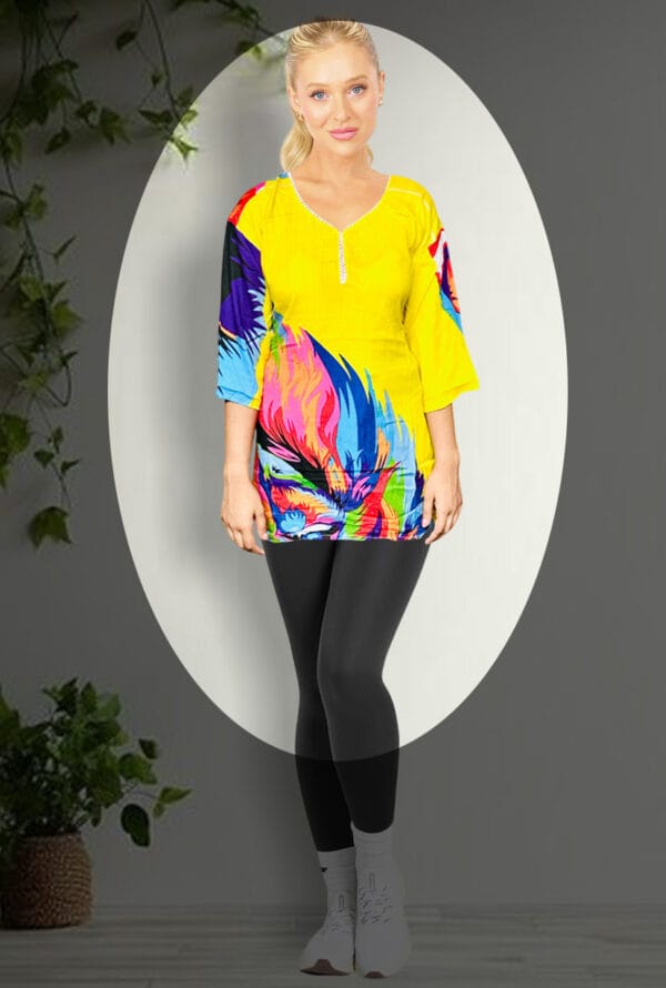 Trending Digital Graphic Printed Co-Ord Set for Women & Girls - Image 2