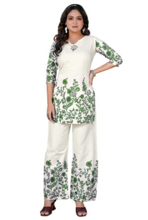 New Trending Digital Floral Printed Co-Ord Set for Women & Girls