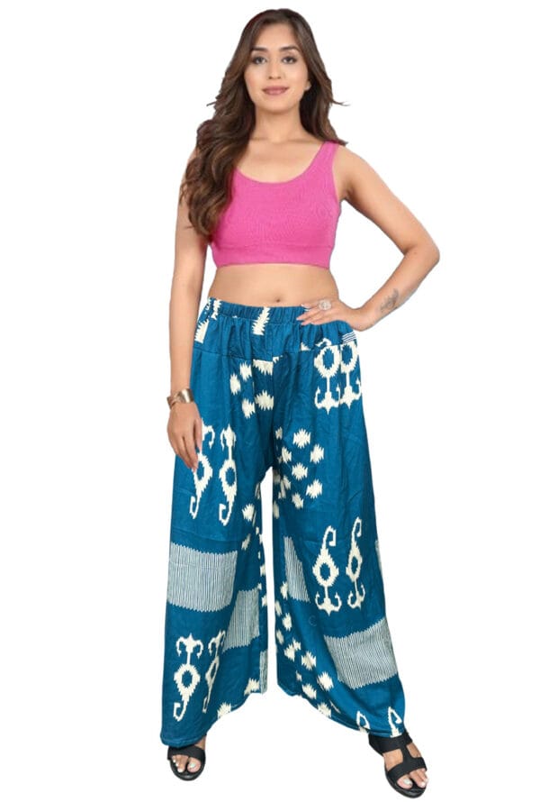 Trending Digital Printed Plus Size Palazzo for Women and Girls - Image 6