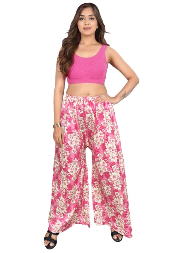 Trending Digital Printed Plus Size Palazzo for Women and Girls - Image 10