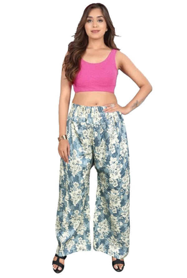 Trending Digital Printed Plus Size Palazzo for Women and Girls - Image 11