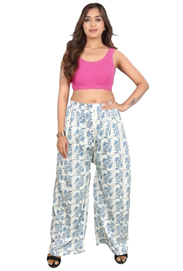 Trending Digital Printed Plus Size Palazzo for Women and Girls - Image 12
