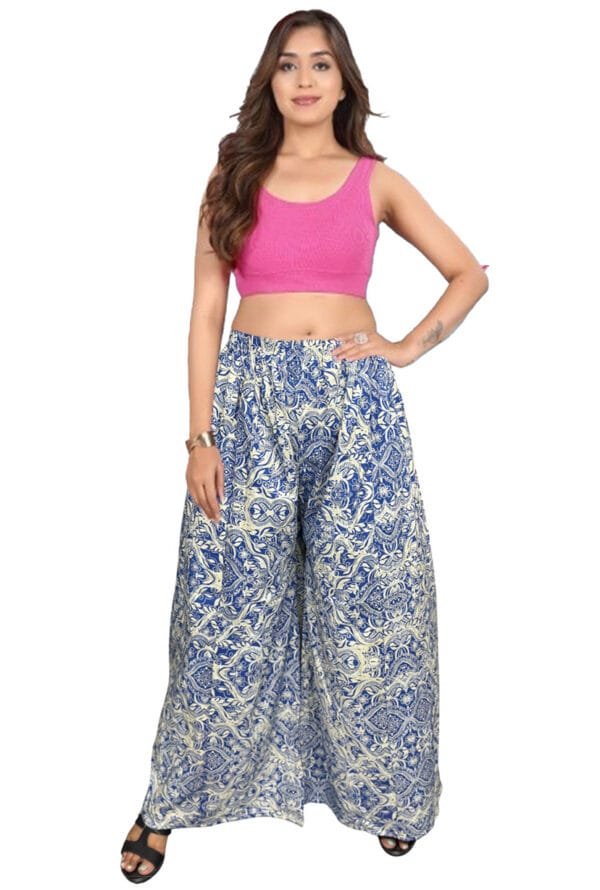 Trending Digital Printed Plus Size Palazzo for Women and Girls - Image 15