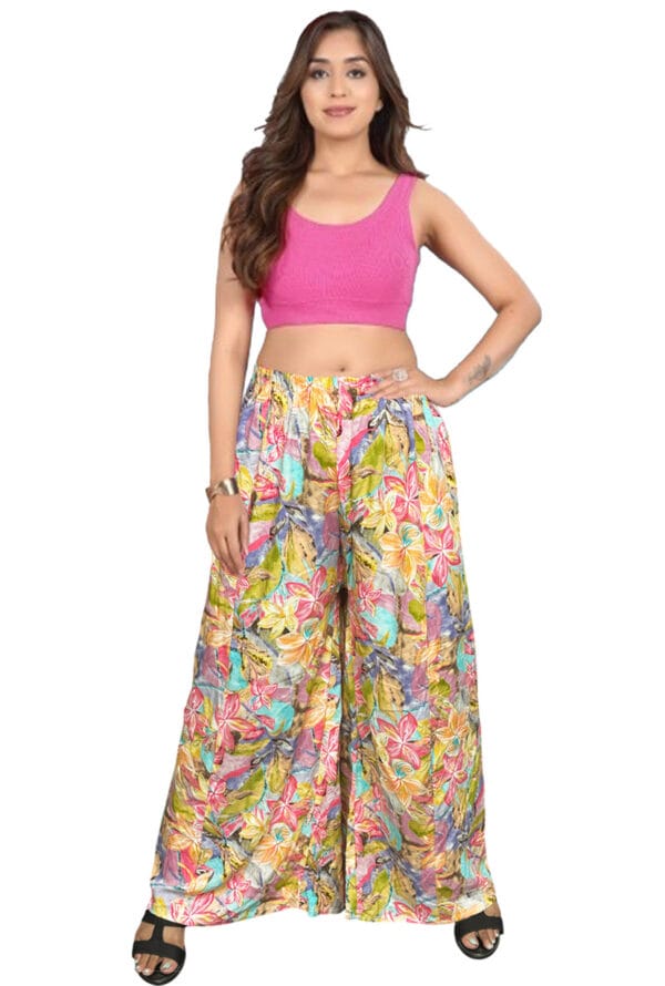 Trending Digital Printed Plus Size Palazzo for Women and Girls - Image 17