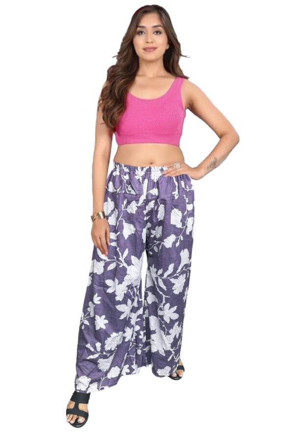 Trending Digital Printed Plus Size Palazzo for Women and Girls - Image 20
