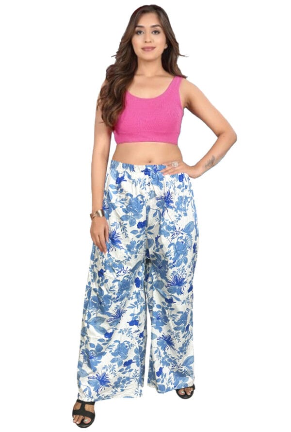 Trending Digital Printed Plus Size Palazzo for Women and Girls - Image 21