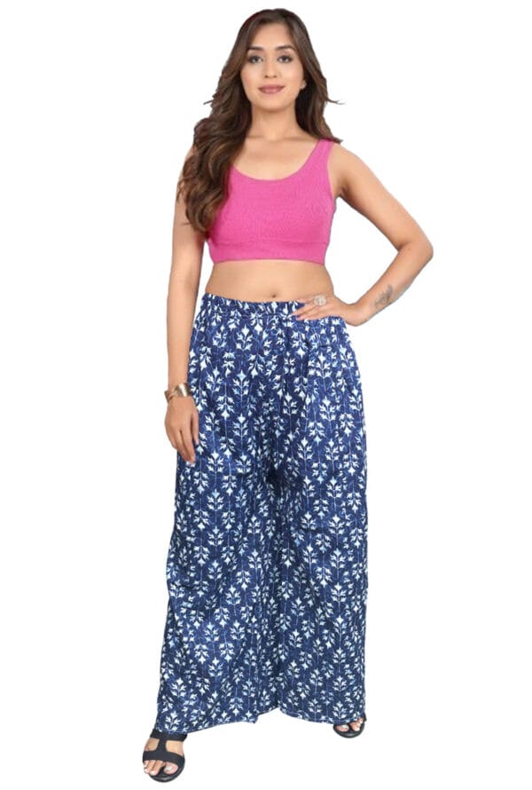 Trending Digital Printed Plus Size Palazzo for Women and Girls - Image 24