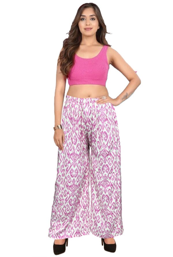 Trending Digital Printed Plus Size Palazzo for Women and Girls - Image 27