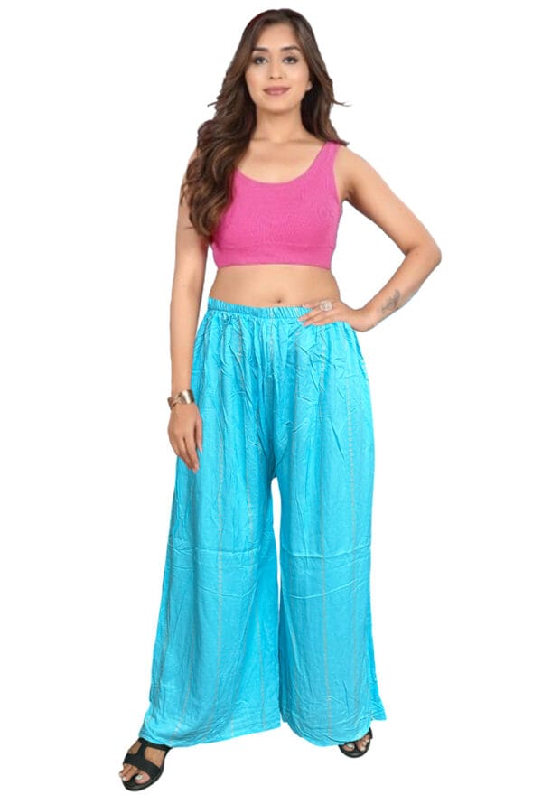 Trending Digital Printed Plus Size Palazzo for Women and Girls - Image 29
