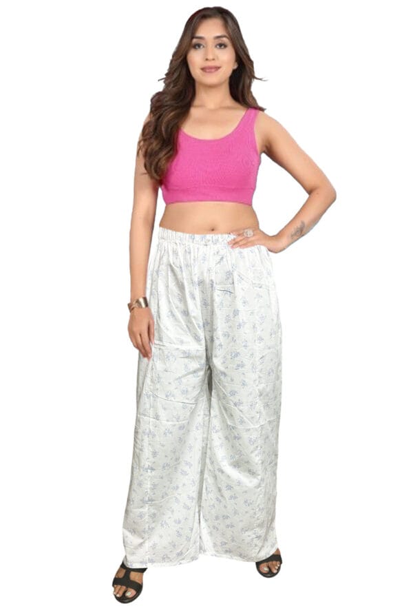 Trending Digital Printed Plus Size Palazzo for Women and Girls - Image 31