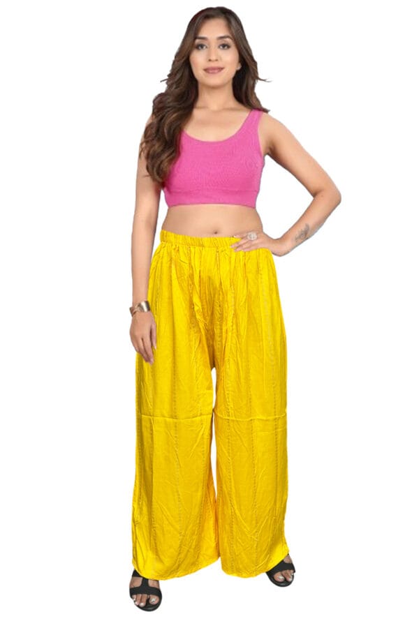 Trending Digital Printed Plus Size Palazzo for Women and Girls - Image 32