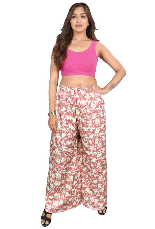 Trending Digital Printed Plus Size Palazzo for Women and Girls - Image 44