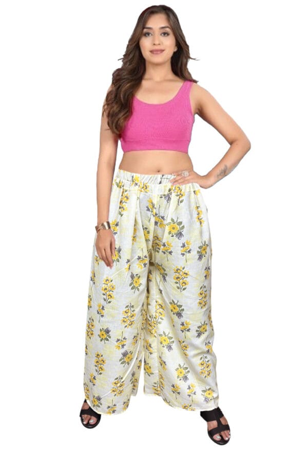 Trending Digital Printed Plus Size Palazzo for Women and Girls - Image 45