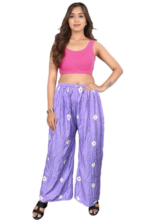 Trending Digital Printed Free Size Palazzo for Women and Girls - Image 22