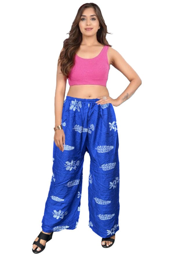 Trending Digital Printed Free Size Palazzo for Women and Girls - Image 27