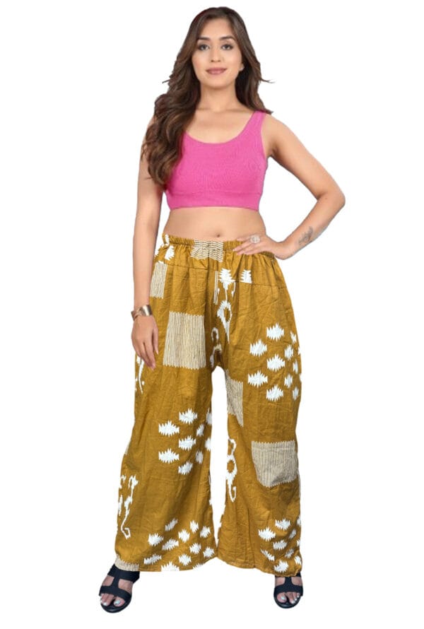 Trending Digital Printed Free Size Palazzo for Women and Girls - Image 38