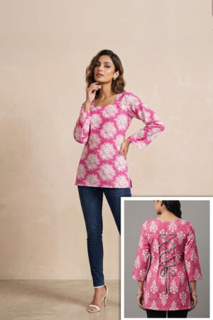 Stylish Digital Printed Kurti for Girls