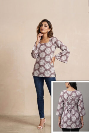 Stylish Digital Printed Kurti for Girls