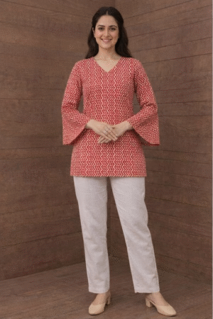 Stylish Digital Printed Kurti for Girls