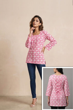 Stylish Digital Printed Kurti for Girls