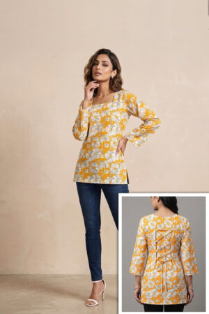 Stylish Digital Printed Kurti for Girls