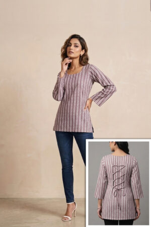 Stylish Digital Printed Kurti for Girls