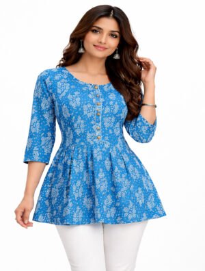 Stylish Digital Printed Kurti for Girls