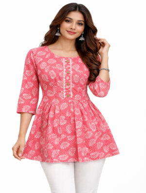 Stylish Digital Printed Kurti for Girls