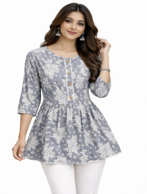 Stylish Digital Printed Kurti for Girls