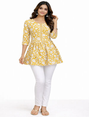 Stylish Digital Printed Kurti for Girls
